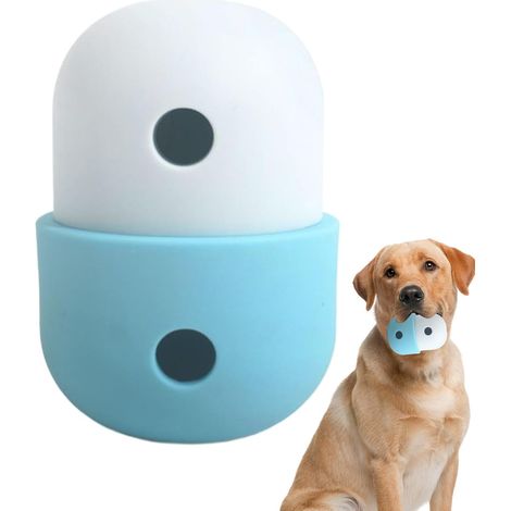 Net Dog Food Dispensing Toy, Dog Teething Toy Silicone Dog Food