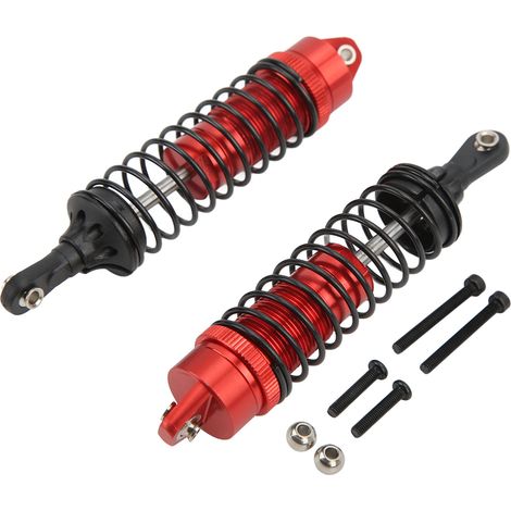Amortisseurs Avant Et Arrière En Alliage D'aluminium Pour Camion RC 1/10 - Suspension Réglable - Lot De 4 (1/5)