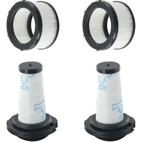 Filtres pour Rowenta X-FORCE FLEX 9.60 et X-NANO ESSENTIAL RH20xx, 2 préfiltres + 2 filtres moteur pour Rowenta X-FORCE FLEX 9.60, Filtres de rechange pour ZR00907/908 RH98XX/99XX (1/5)