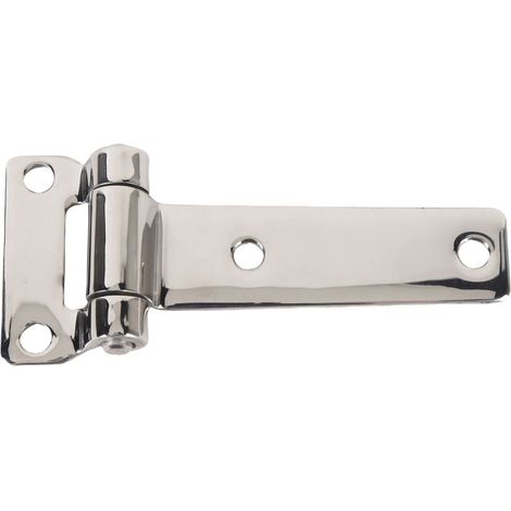 Cerniera per porta a forma di T in acciaio inox 304, funzionamento più fluido, elevata capacità di carico, ideale per camper, furgoni, armadi o yacht.