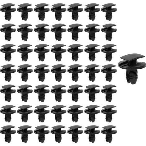 50Pcs Clips de Fixation Parechocs pour Peugeot et Citroen, Rivets en Plastique Attaches,Clips de Fixation Panneau de Porte de Voiture,Clips Voitures pour peugeot 208 307,pour citroen c4 (1/5)