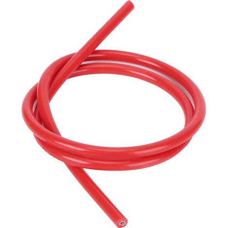 Lot de 2 câbles d'allumage en silicone de 8 mm pour voitures (rouges) (1/5)