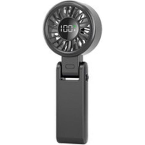 Ventilateur portable USB avec écran LED – Mini ventilateur rechargeable silencieux et léger pour bureau, extérieur ou voyage (1/5)