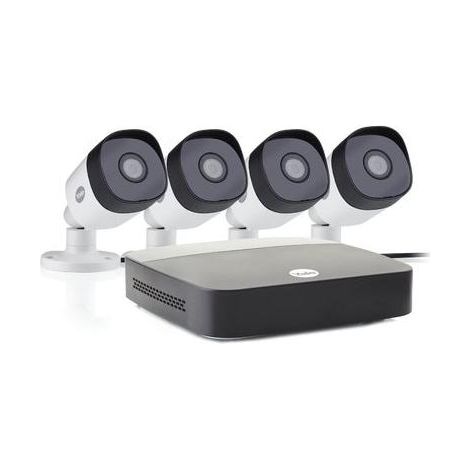 Yale 4 Camera Kit kit di videosorveglianza Cablato 4 canali