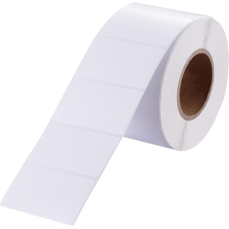 Weiße Klebeetiketten Selbstklebend für