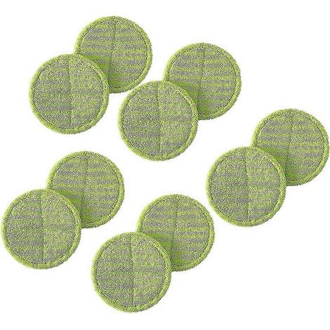 Tampon de remplacement pour vadrouille électrique sans fil, 10 pièces, balayeuse, épurateur de remplacement pour vadrouille électrique sans fil (1/5)
