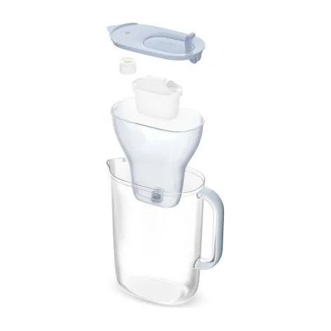Caraffa filtrante Brita Style Eco glacier blu 2,4 litri