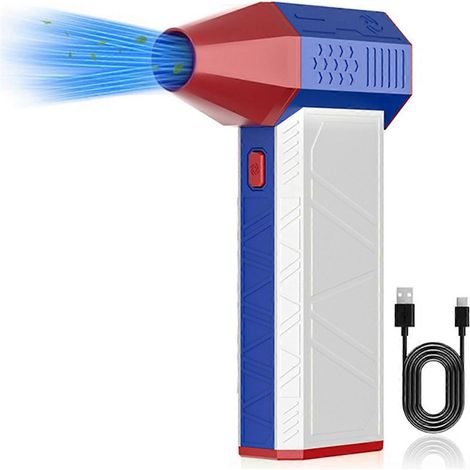 X3 Turbo Jet Fan Hochleistungs-Luftgebläse 130.000 U/min Windgeschwindigkeit 52 m/s--