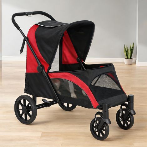 Caisse de transport pour animaux coloris noir 124 x 67 x 100 cm (1/5)