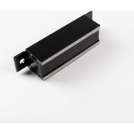 Magna-C Flachleiste aus AlNiCo 133x32x35mm mit Befestigungslaschen (1/3)