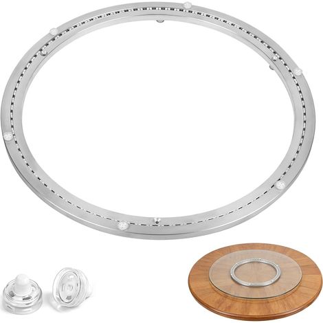 Roulement Plateau Tournant Lazy Susan, Support Rotatif Table 360 Aluminium