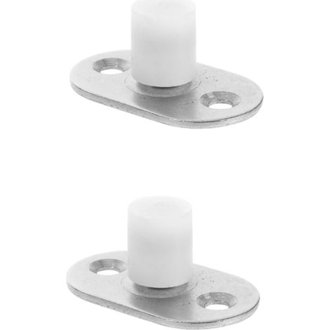 de 2 poulies de positionnement de porte guide de sol (1/5)