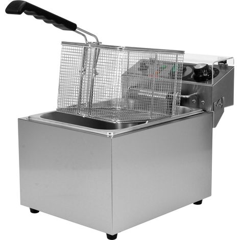 Friteuse professionnelle 1 x 8,5 L 3300 W 430 x 285 x 335 mm