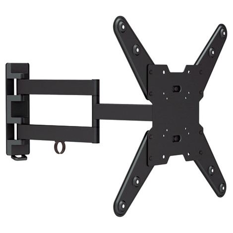 Fonestar stv-683n noir support articulé et pivotant pour téléviseur de 23'' à 55'' compatible qled samsungsamsung
