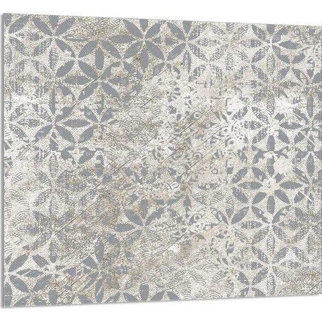 PANNELLO IN VETRO PER CUCINA 65x60 Grigio (1/5)