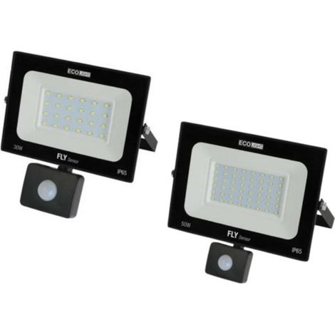 PROIETTORI LED ECOLIGHT FLY SENSOR 50W