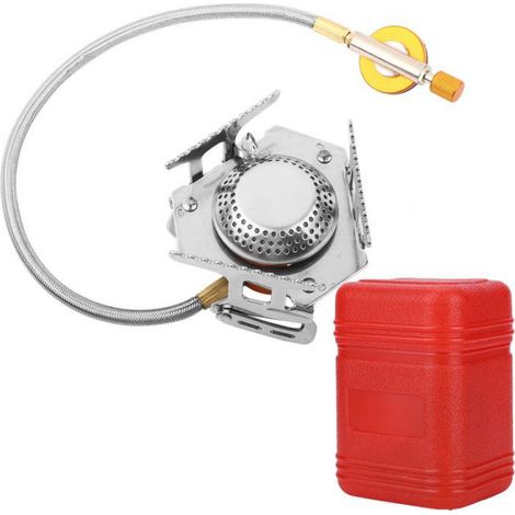 Réchaud À Gaz - 3500 W - Portable Pliable Divisable - Pour Camping Randonnée Extérieur - 1 Unité (1/5)