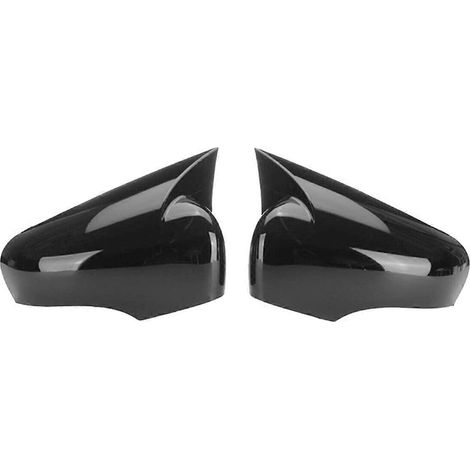 Außenspiegelabdeckung für Renault Clio, Schwarz glänzend