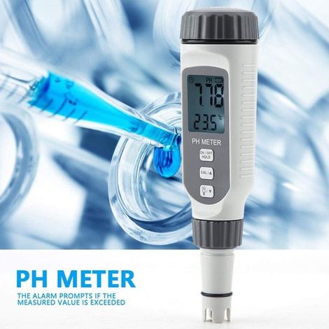 Misuratore di pH digitale PH818, misuratore di pH professionale, misuratore portatile della qualità dell'acqua, misuratore di acidità (1/5)