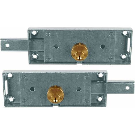 SERRATURA P/SERRANDA NF A COPPIA 5400