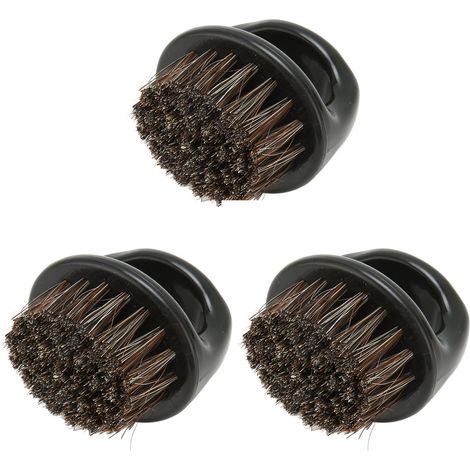 Brosse de Rasage Homme 3 Pièces - Poils Souples, Manche Confortable, Idéale pour Nettoyer et Préparer la Peau (1/5)