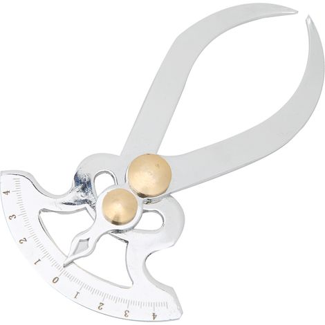 Jauge d'épaisseur en acier inoxydable, règle de mesure de diamètre intérieur et extérieur, outils à main (1/5)