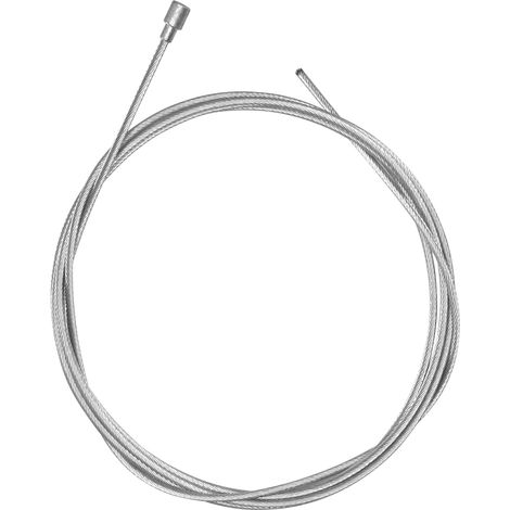 Filo cavo acceleratore freno frizione 2m x 2.5mm testa 6x6mm tosaerba trattore tagliaerba trattorino acciao