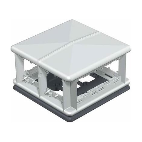 OBO Bettermann Telitank 225x225x125 Poliammide nero grafite RAL 9011, 7408494