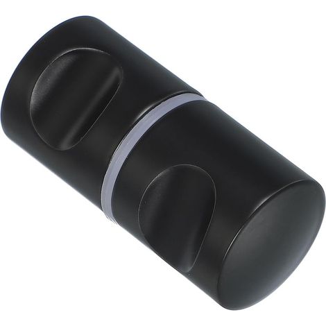 1 Pièces Poignée Porte Douche Poignée de Porte Rondes en Alliage D'aluminium Bouton de Porte de Douche en Verre pour Salle de Bain Cuisine Maison Bureau Hôtel (cylindrique) (1/5)