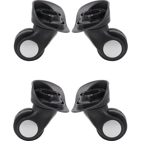 2Pairs Roue de Noir Mute Coffre W024 20Pcs Accessoires élastiques (1/5)