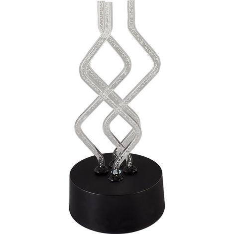 Lampe de table LED à bulles changeant de couleur, lampe rotative dansante, lampe USB créative, veilleuse décorative pour la maison ou le bar. (1/5)