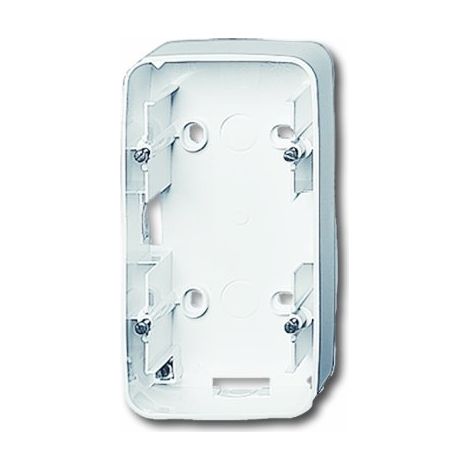 Busch-Jaeger Caja de superficie doble blanco estudio - alpha (1702-24G), 2CKA001799A0451