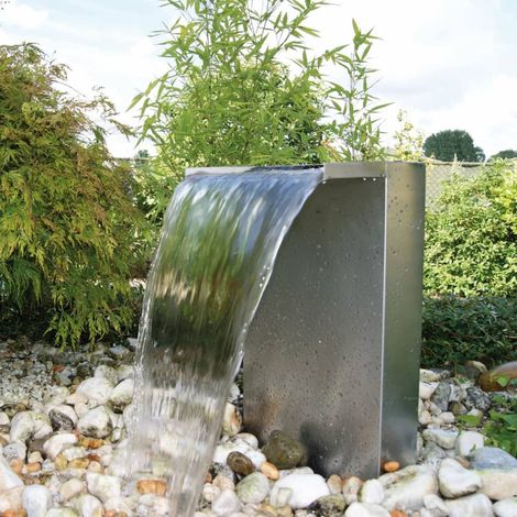 Wasserfall LED Set Venezia Edelstahl 1312088 Ubbink (1/3)