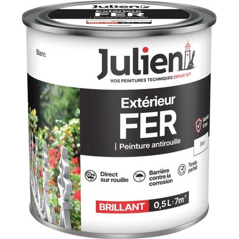 Pintura Julien Fer Anti Oxidante Blanco 0.5l - Julien