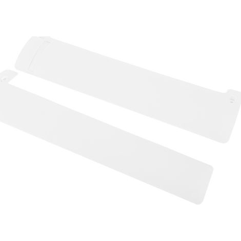 Ortviai Deflecteur d’air conditionné rétractable blanc – 41,4 à 77 cm, en ABS, pour éviter les courants d’air directs (1/4)