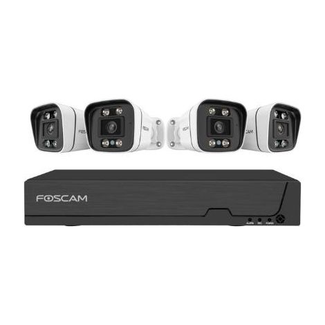 Foscam FNA108E-B4-2T sistema de videovigilancia negro 4K (1/2)