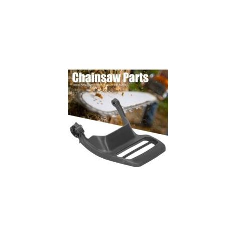 Protezione per impugnatura deflettore freno catena, accessorio di protezione per impugnatura freno catena motosega per Husqvarna 435 440 445 450 - Crezuo