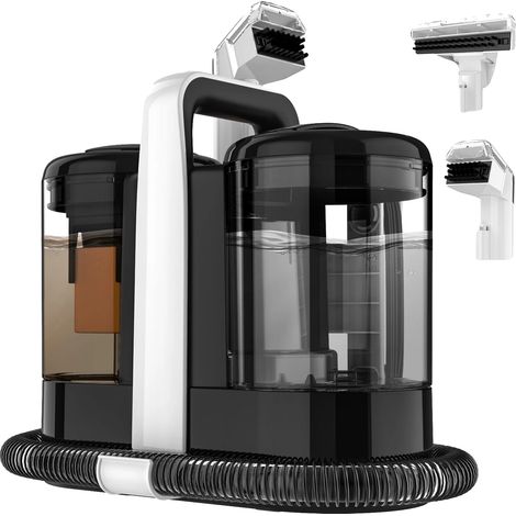 Pulitore per tappeti, design portatile, potente aspirazione, EU-600W-15Kpa (1/2)