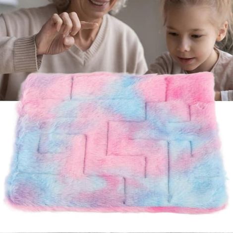 Tapis sensoriel anti-stress et anxieux, labyrinthe de billes apaisant et relaxant pour enfants autistes (1/5)