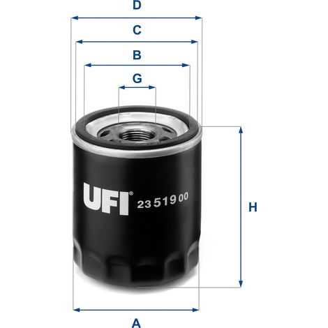 Ölfilter - Jeep Compass 2.0/Patriot 2.0/Lancia Flavia 2.4 12