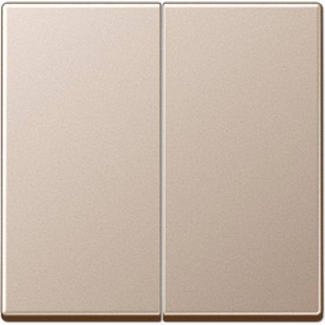 Jung Bascule double, Duroplast laqué, série A, champagne A 595 CH (1/2)