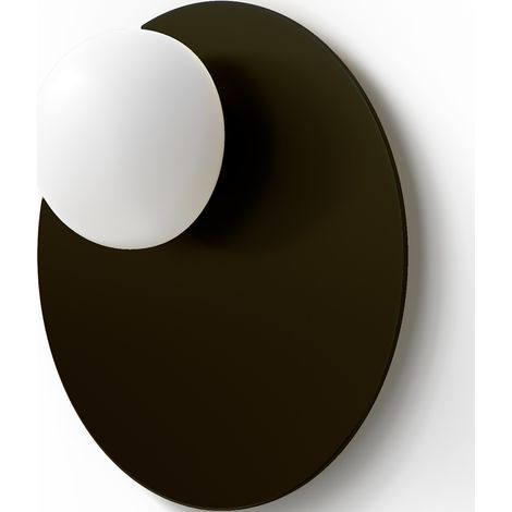 Lampada da Parete - Design Moderno - Sferal Nero