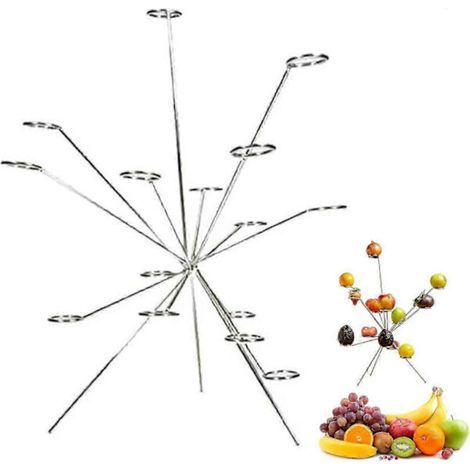 Corbeille de fruits explosive, Corbeille de fruits explosée, Feux d'artifice sur la table à manger, Fruits présentés en suspension à 360° (1/4)