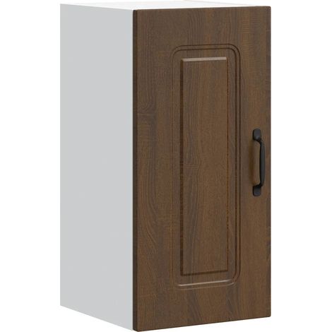 Mueble de pared moderno para cocina con espacio de almacenamiento 30 x 31 x 60 cm madera de roble marrón 020049967 (1/5)