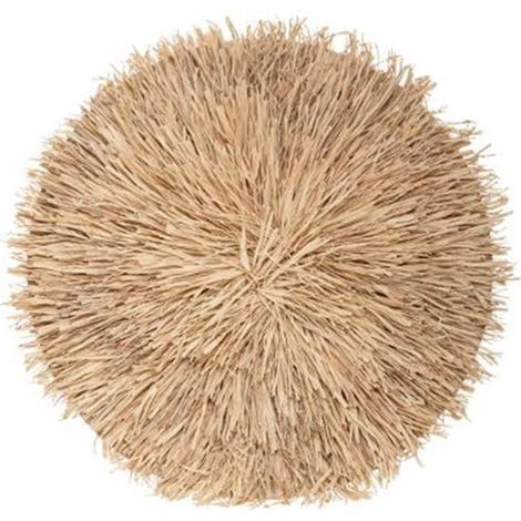 Décoration Murale Raphia "Hacienda" 64cm Naturel (1/2)