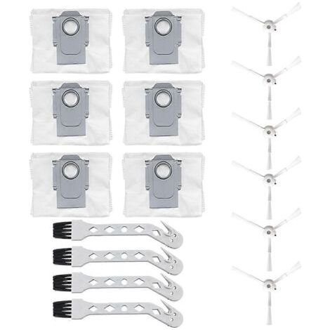 BARKBUSTERS Accessoires de rechange pour aspirateur robot Roborock S7MaxV UltraG10S Pro : sac à poussière et brosse latérale. (1/5)