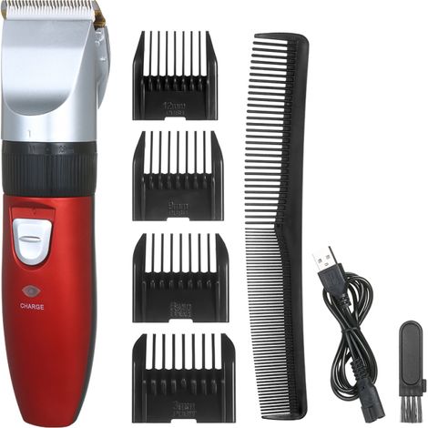Tondeuse à cheveux pour hommes, tondeuse sans fil, kit de tondeuse pour hommes, tondeuse silencieuse, ensemble de tondeuse de soin pour hommes (1/5)