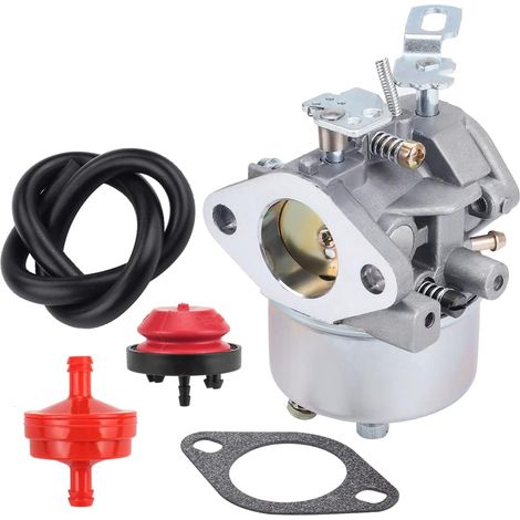 1 - Carburateur - Moteur Tecumseh - Compatible Souffleuse à Neige - Remplacement Pièces 632334 632334A - Pour HM70 HM80 HMSK80 OHSK125 - Noir - Dimensions Standard (1/5)