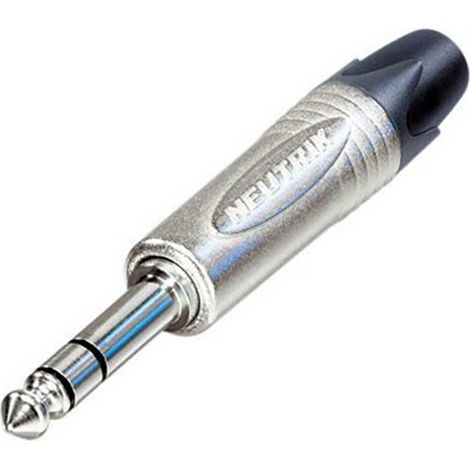 Neutrik NP3XX-NI-0 Jack 6.35 mm Spina jack da 6.3 mm - Numero Poli (num):3 1 pz. (1/2)