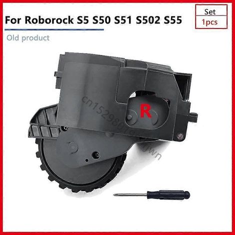 Accessoires pour aspirateur robot Xiaomi Roborock S5 S50 S51 S502 S55 : roue de rechange (module de roue droite/gauche)